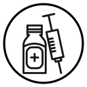 Covid 19 vaccine icon