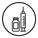 Covid 19 vaccine icon