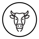 Cow head icon