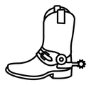 Cowboy Boot icon