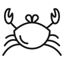Crab icon