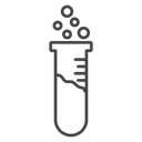 Cracked Test Tube icon