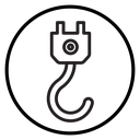 Crane hook icon