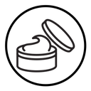 Cream jar icon