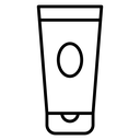 Cream tube icon