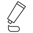 Cream tube icon
