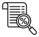 Credit history icon