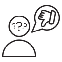 Criticism icon