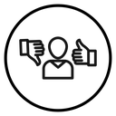 Criticism icon