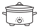 Crock pot icon