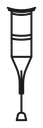 Crutches icon
