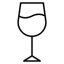 Cup of wine icon