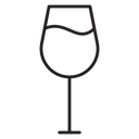 Cup of wine icon