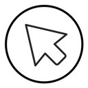 Cursor arrow icon
