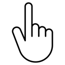 Cursor finger icon
