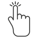 Cursor finger icon