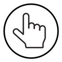 Cursor hand icon