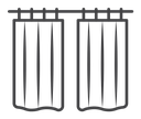 Curtains icon