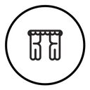 Curtains icon