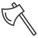 Curved Blade Axe icon