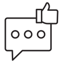Customer feedback icon