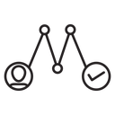 Customer journey icon