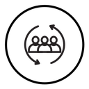 Customer retention icon