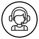 Customer support icon