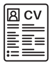 CV icon