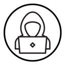 Cyber crime icon