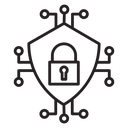 Cyber security icon