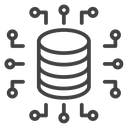 Data aggregation icon