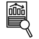 Data analysis icon