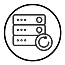 Data backup icon