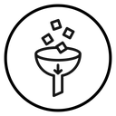 Data filtering icon