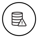 Data loss icon