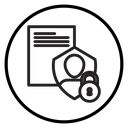 Data protection icon