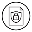 Data protection icon