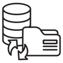 Data storage icon