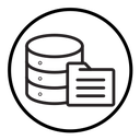 Data storage icon