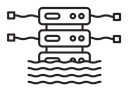 Data streaming icon