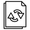 Data synchronization icon