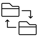 Data transfer 2 icon