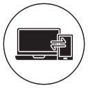 Data transfer icon
