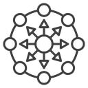 Decentralized icon