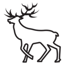 Deer animal icon