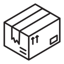 Delivering box icon