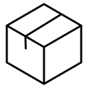 Delivering box icon