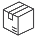 Delivering box icon