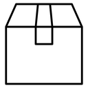 Delivering box icon